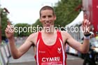 Martin Dent, winner Michael Shelley and Liam Adams (Australia) in the mens Commonwealth Games Marathon, Glasgow. Photo: David T. Hewitson/Sports for All Pics